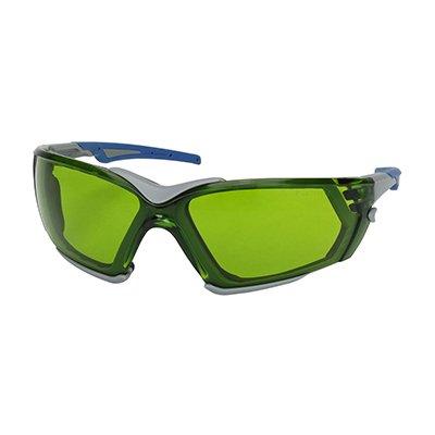 Protective Industrial Products 250-54-0024 Rimless Safety Glasses with Gray Frame, IR Filter Shade 1.7 Lens, Foam Padding and Anti-Fog Coating