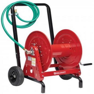 Reelcraft 600965 1/2 in. x 200 ft. Hose Reel and Hand Cart