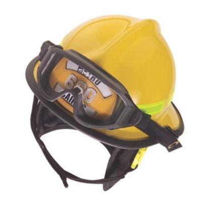 MSA 660DSY Cairns 660C Metro W/ Defender, Yellow, Standard Flannel Liner, Nomex Earlap, Nomex Chinstrap W/ Quick Release &, Postman Slide, Lime/Yellow Reflexite, Bar