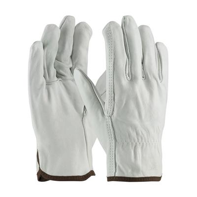 Protective Industrial Products 68-101 Superior Grade Top Grain Cowhide Leather Drivers Glove - Straight Thumb