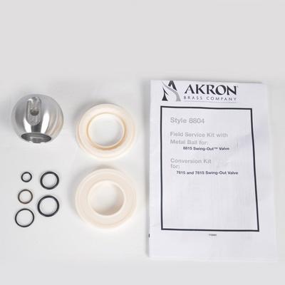 Akron Brass 88040001W Swing-Out Valve Field Service / Conversion Kit with Stainless Ball for 1.5