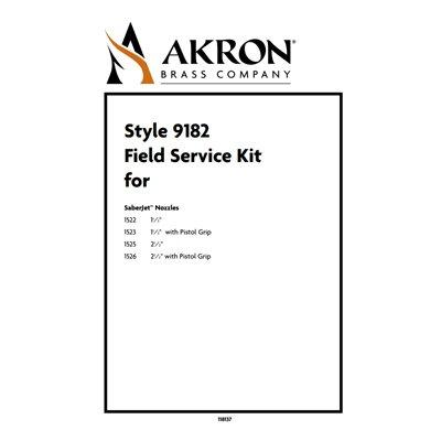 Akron Brass 9182 Field Service Kit for Style 1522, 1523, 1525, 1526