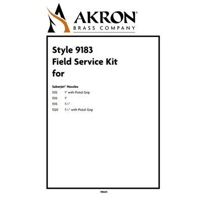 Akron Brass 9183 Field Service Kit for Style 1512, 1513, 1515, 1520
