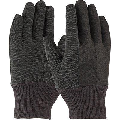 Protective Industrial Products 95-809PDC Regular Weight Cotton Jersey Glove with PVC Dot Grip on Palm, Thumb and Forefinger - Ladies'