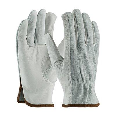 Protective Industrial Products 993K Select Grade Top Grain Drivers Glove with Shoulder Split Cowhide Leather Back and Aramid Stitching - Keystone Thumb
