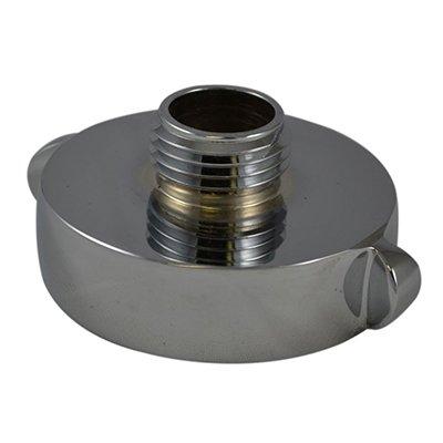 South park corporation A3710AC A37, 1.5 National Standard (NST) Female X 2 National Standard (NST) Male Adapter Brass Chrome Plated, Rockerlug Tested to 500 psi