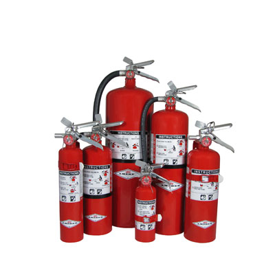 Amerex A412 aluminum valve dry chemical stored pressure sodium bicarbonate extinguisher