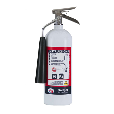 Badger B5V-1 MR carbon dioxide stored pressure extinguisher