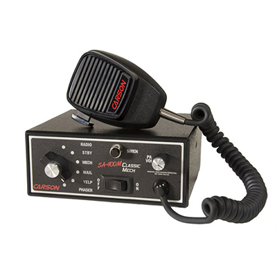 Carson SA-400M Classic Mechanical Siren console mount emergency vehicle siren