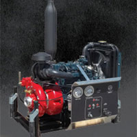 CET Fire Pumps PFP-25hp-DSL-MR diesel powered pump