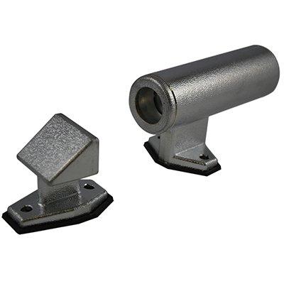 South park corporation CHR55Z01C CHR55Z, Crowbar Holder Set Raised Style Chrome Plated Zinc