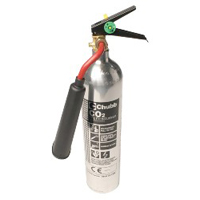 Chubb EC20C polished alloy CO2 extinguisher