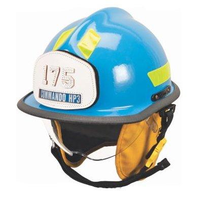 MSA HP3DSW Cairns Commando HP3 W/ Defender, White, Standard Flannel Liner, Nomex Earlap, Nomex Chinstrap W/ Quick Release & Postman Slide, Lime/Yellow Reflexite, Tetrabar