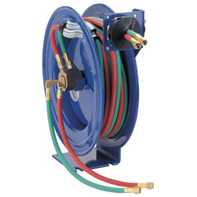 Coxreels P-W-140 oxygen-acetylene dual hose reel