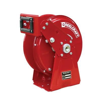 Reelcraft DP5600 OHP 3/8 in. x 35 ft. Compact Dual Pedestal Hose Reel
