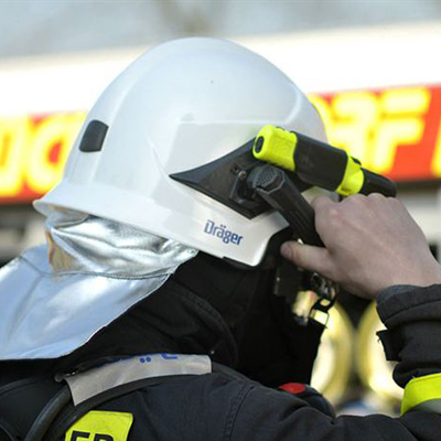 Drager HPS 6200 Fire Fighting Helmet 