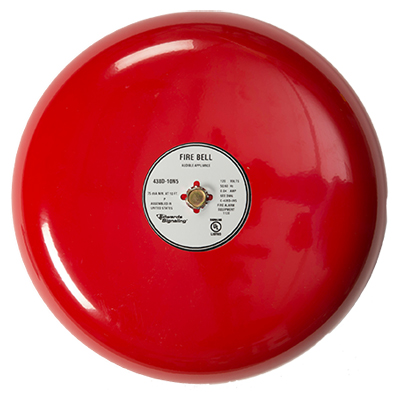 Edwards Signaling 439D-10AW-R 10-inch fire alarm bell