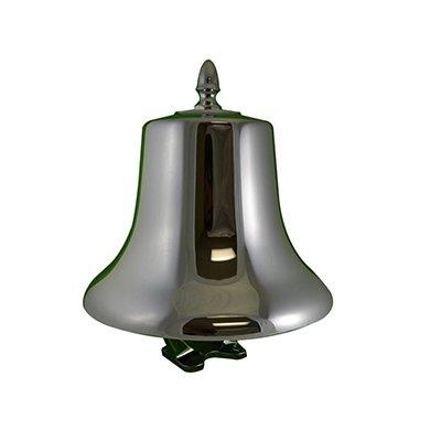 South park corporation FB1211C FB12, 12 inch Fire Bell Brass Chrome Plated with Stand, Clapper, and Acorn Bolt