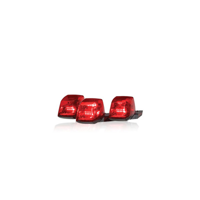 Federal Signal Three Pod Vector Warning Lights Sirens