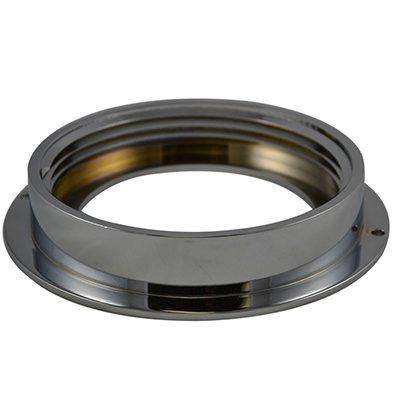 South park corporation FMP4704AC FMP47, 1.5 National Standard Thread (NST) Female Mounting Plate Brass Chrome Plated