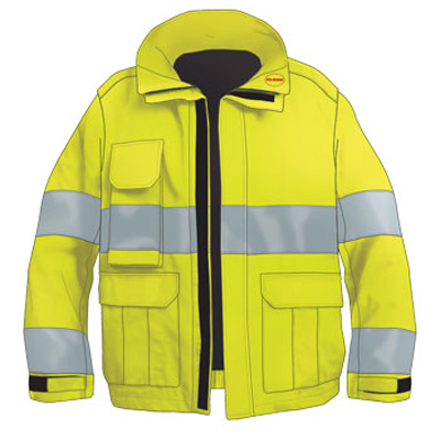 Globe HI-VIS EMSRESCUE Jacket rescue gear