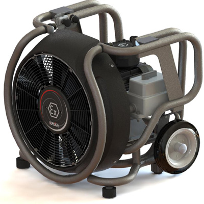 Groupe Leader ESX 230 three-phase electric blower fan