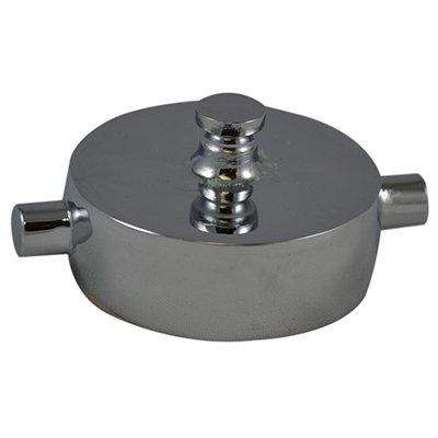 South park corporation HC2706MC HC27, 2 Customer Thread Female Cap Brass Chrome Plated without Chain, Rockerlug Tested to 500 psi