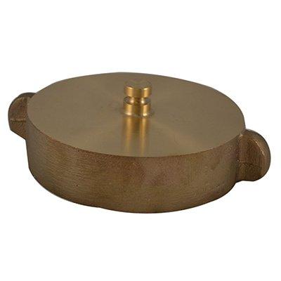 South park corporation HC2706AB HC27, 2 National Standard Thread (NST) Female Cap Brass without Chain, Rockerlug Tested to 500 psi