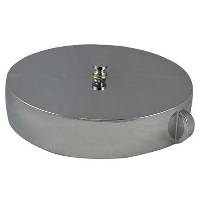 South park corporation HC2708AC HC27, 2.5 National Standard Thread (NST) Female Cap Brass Chrome Plated without Chain, Rockerlug Tested to 500 psi