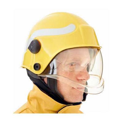 Bristol Uniforms HEL30YE helmet for marine firefighting