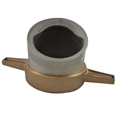South park corporation HFE2515AA HFE25, 4.5 National Standard Thread (NST) Female Hydrant Flushing Elbow with 360 Degree Rotation, Made of Aluminum