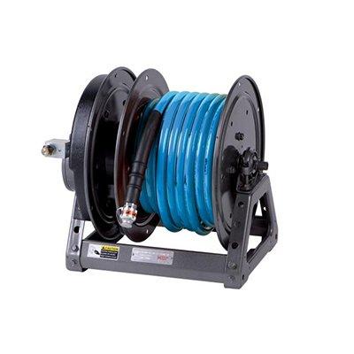 Holmatro Electric Hose Reel HR 4430 ACRB Hose reel with electric rewinding system, CORE right version with 30 m blue hose.