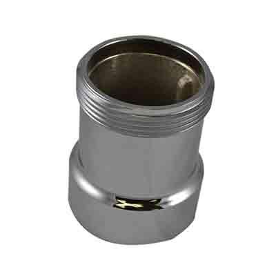 South park corporation IL31E01MC IL35, 2.5 National Pipe Thread Female X 2.5 Customer Thread M 4   Brass Chrome Plated, Internal Lug Bushing