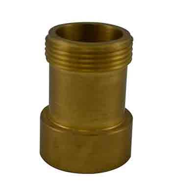 South park corporation IL31E01AB IL35, 2.5 National Pipe Thread Female X 2.5 National Standard Thread (NST)T M 4   Brass, Internal Lug Bushing