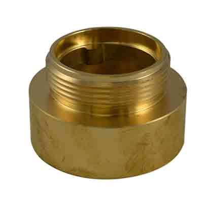 South park corporation IL3510MB IL35, 3 National Pipe Thread Female X 2.5 Customer Thread Male Brass, Internal Lug Bushing