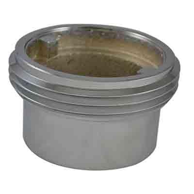 South park corporation IL3514AC IL35, 3 National Pipe Thread Female X 4 National Standard Thread (NST) Male Brass Chrome Plated, Internal Lug Bushing