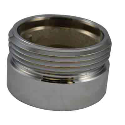 South park corporation IL3516MC IL35, 4 National Pipe Thread Female X 4 Customer Thread Male Brass Chrome Plated, Internal Lug Bushing