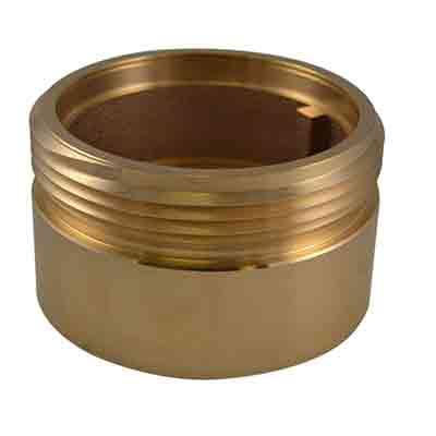 South park corporation IL3520AB IL35, 4 National Pipe Thread Female X 5 National Standard Thread (NST) Male Brass, Internal Lug Bushing