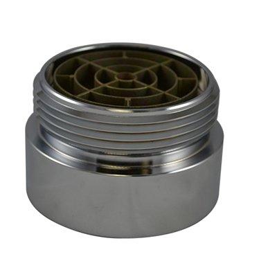 South park corporation IL35S12MC IL35S, 3 National Pipe Thread Female X 3 Customer Thread Male Brass Chrome Plated, Internal Lug Bushing with Screen