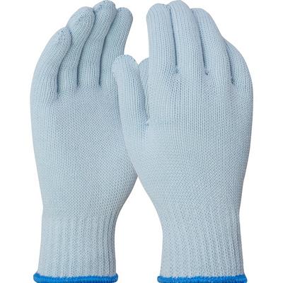 Protective Industrial Products IM2270T Medium Weight Seamless Knit Cotton/Recycled Polyester Glove - Blue