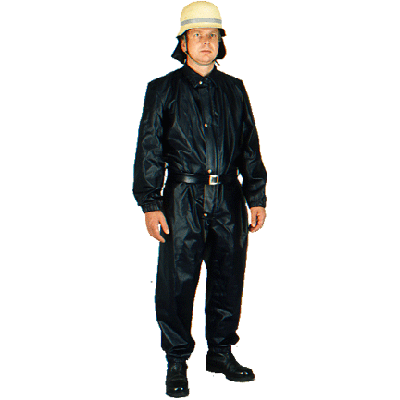 Isotemp Isopant flame protective suit, resistant to acids and lyes
