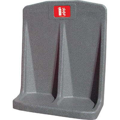 Jonesco JFP4-MG10 fire extinguisher stand with back