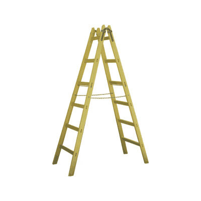 JUST Leitern AG 12-015 wooden step ladder