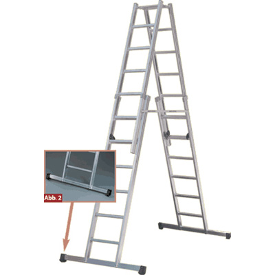 JUST Leitern AG 55-006 aluminium step ladder