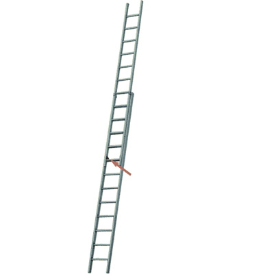 JUST Leitern AG R-206 aluminium extention ladder