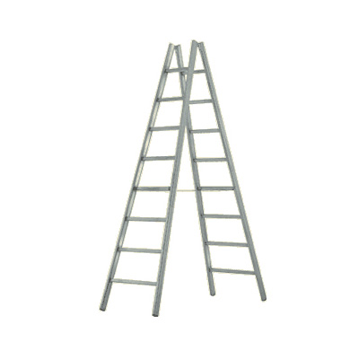 JUST Leitern AG R-304 aluminium step ladder