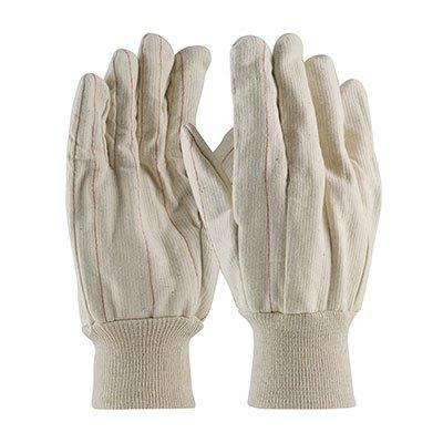 Protective Industrial Products K81SCNI Cotton/Polyester Corded Double Palm Glove - Knitwrist