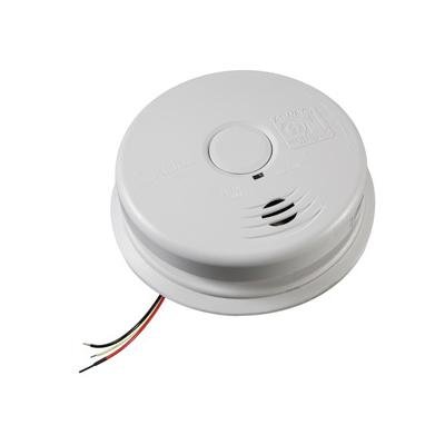 Kidde Fire Systems i12010S Worry-Free Hardwired Interconnect Smoke Alarm Sealed Lithium Battery Backup