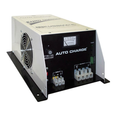 091-162-12 Euro Charger I VHO with protective front panel plate and wire strain relief