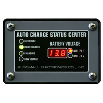 091-189-2-12 Auto Charge Dual Status Center with weatherproof enclosure
